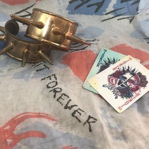 Harley Quinn Suicide Squad spiked bracelets